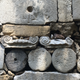 Walls in a 800 year-old Selcuk prison in Sinop.